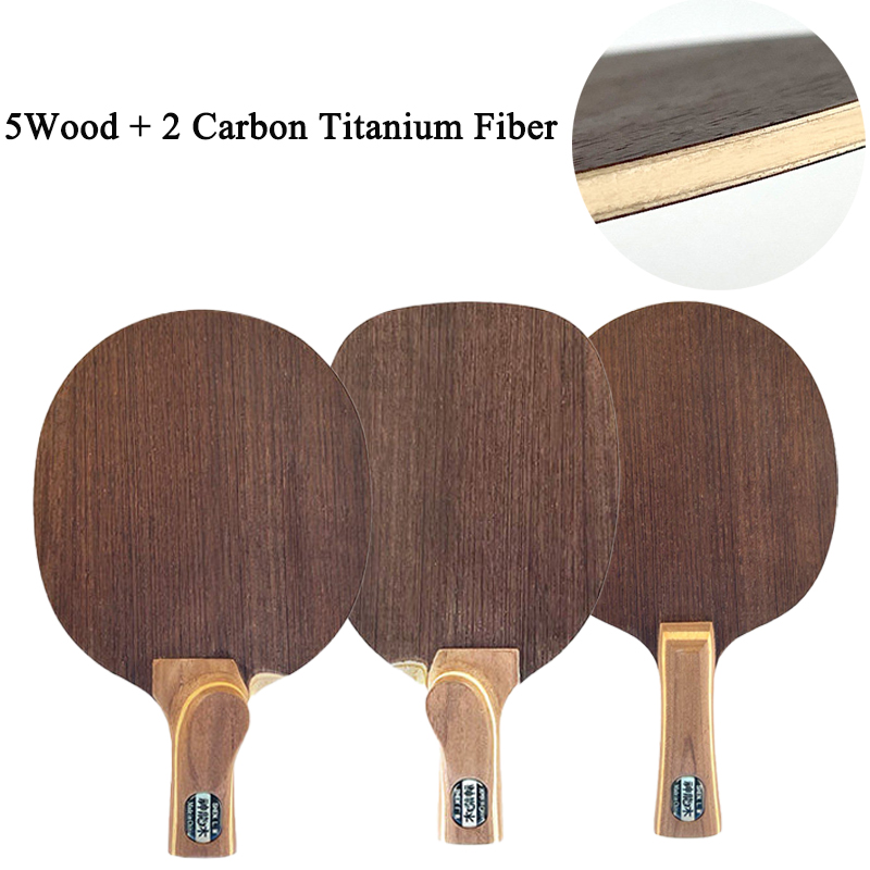 Table Tennis Paddles - Blade Tenis Meja Penhold Cina/Jepang 5