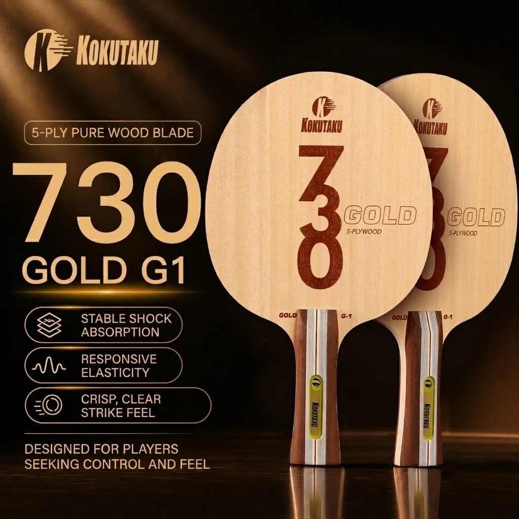 Table Tennis Rubber - Blade Tenis Meja Kokutaku FL 730