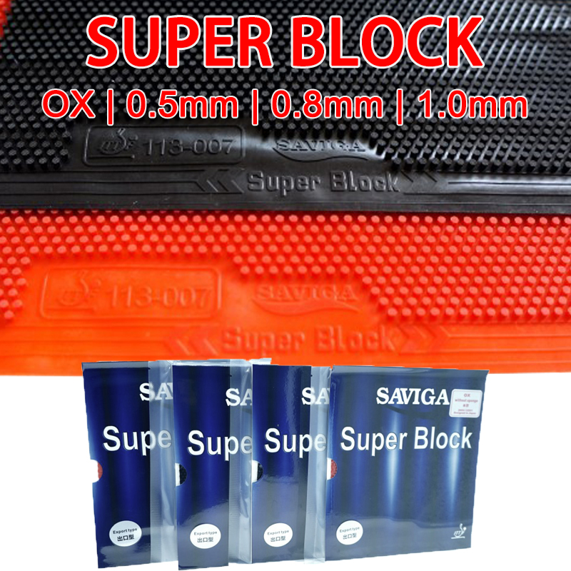 Table Tennis Score - SAVIGA SUPER BLOCK OX Karet Tenis