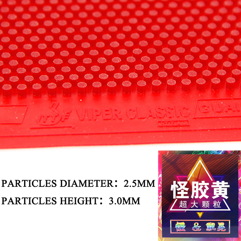 Table Tennis Rubber - VIPER CLASSIC Karet Tenis Meja Partikel