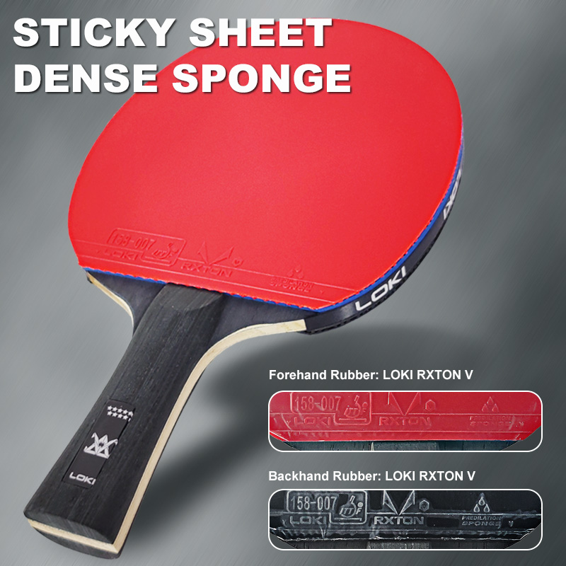 LOKI ARTHUR raket tenis meja 9 - Table Tennis Gun ulasan dan harga