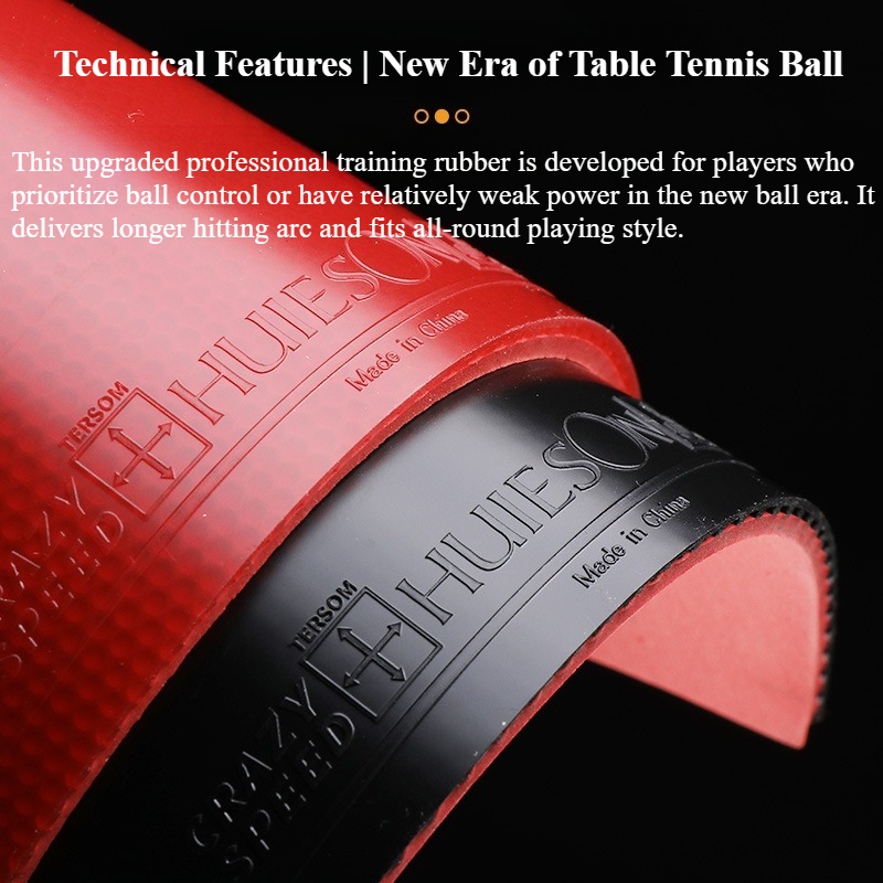 Huieson CRAZY SPEED Karet Teni - Table Tennis Rubber ulasan dan harga