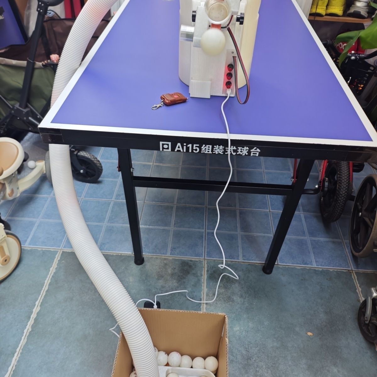 Mesin Pemuat Tenis Meja Otomat - Table Tennis Gun ulasan dan harga