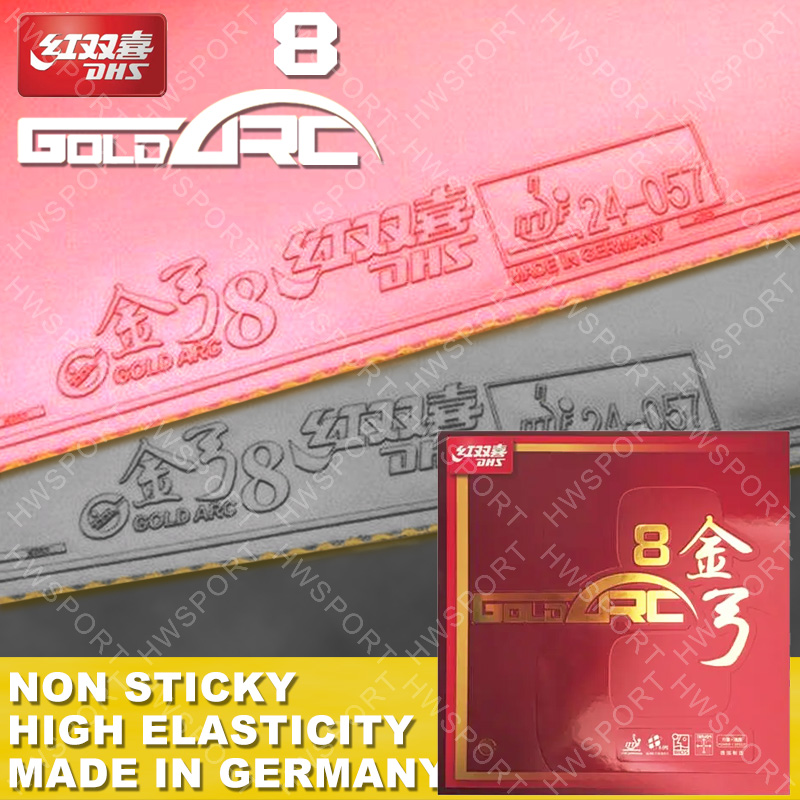 DHS karet tenis meja 8 Arc ema - Table Tennis Joola ulasan dan harga