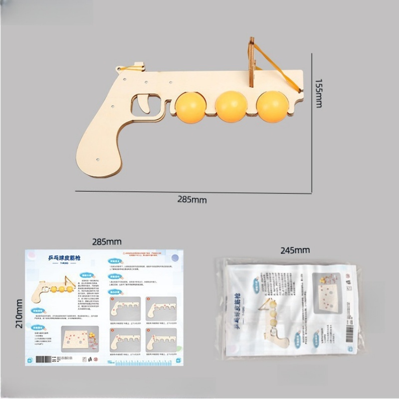 Mainan Edukasi Perakitan Fisik - Table Tennis Gun ulasan dan harga