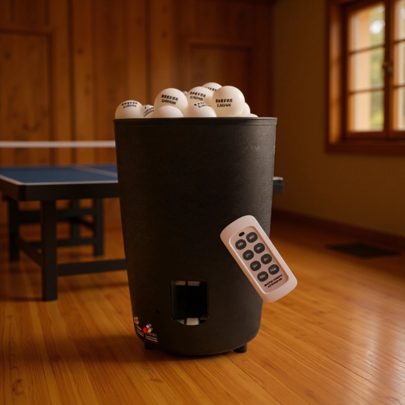 Mesin Bola Tenis Meja Portabel - Table Tennis Gun ulasan dan harga
