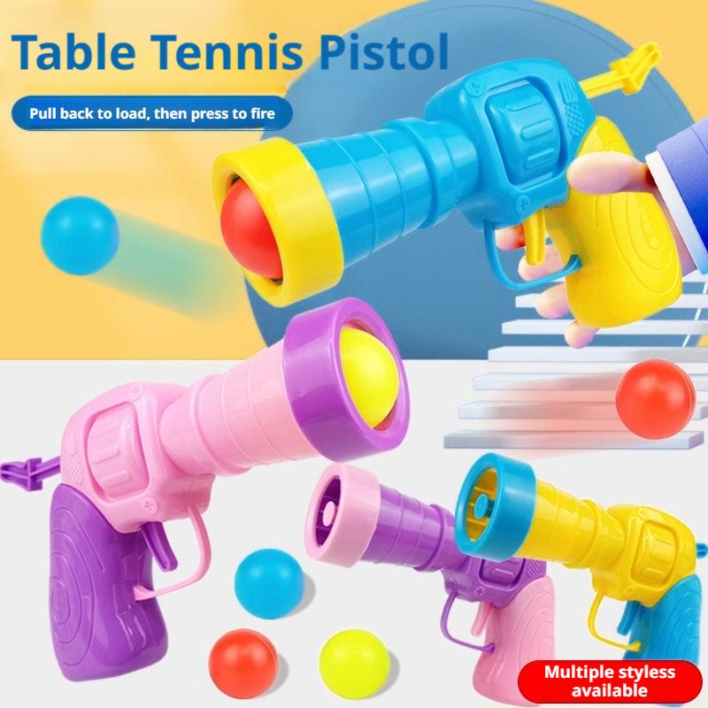 Pistol Mainan Tenis Meja untuk - Table Tennis Gun ulasan dan harga