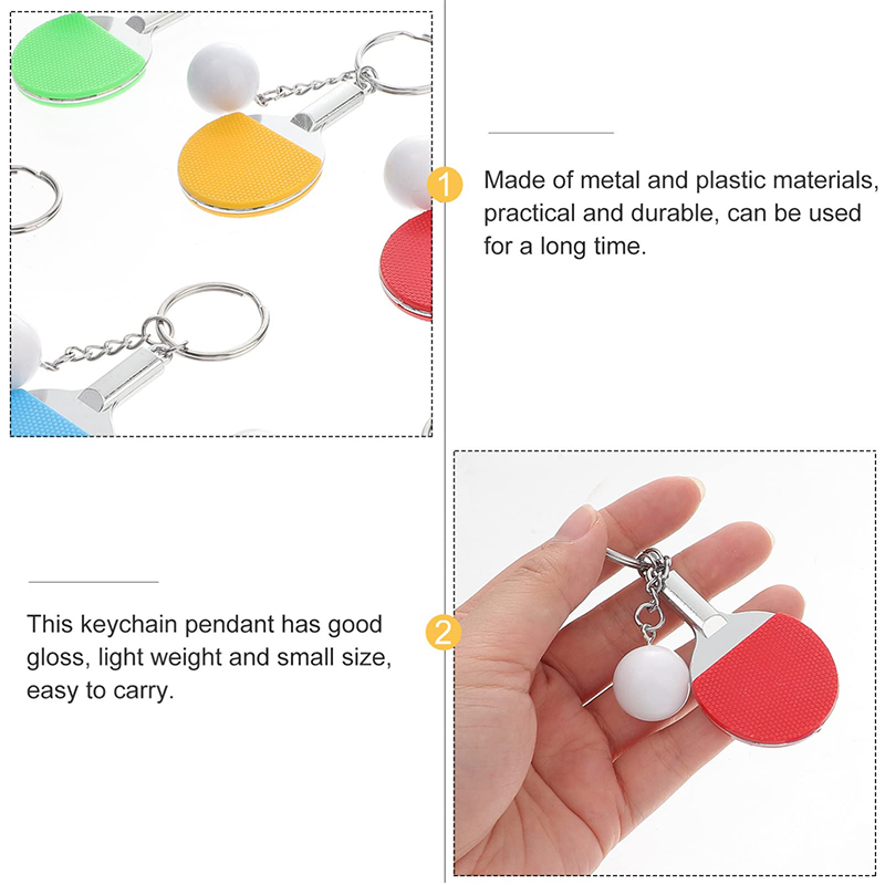 30 buah gantungan kunci raket  - Table Tennis From ulasan dan harga